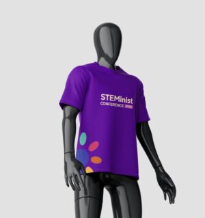 STEMinist Tshirt Puple